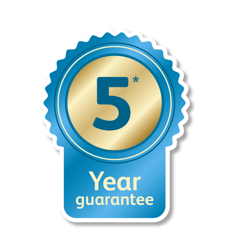 5 års garanti – Storbritannien